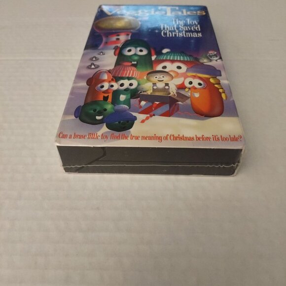 VeggieTales VHS The Toy That Saved Christmas 1996 Big Idea Animated Holiday=NEW - Picture 3 of 3
